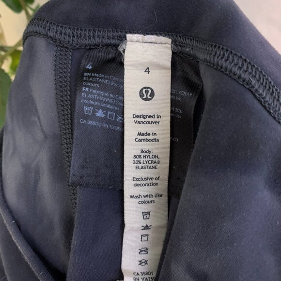 Lululemon Gray Tie Dye Align High-Rise Leggings Size 4 - Picture 7 of 7